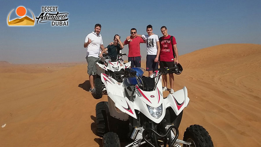 Morning Desert Safari With Quad Bike